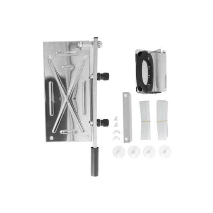 Feliator manual din otel inoxidabil pentru carne congelata, ideal pentru bucataria de acasa