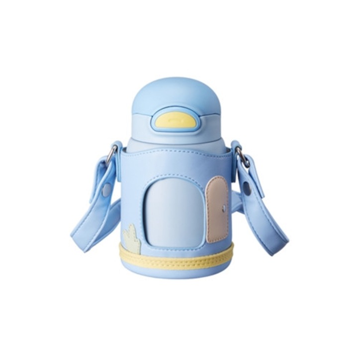 Termos pentru copii 480ml, design cu personaje, inox, capac detasabil