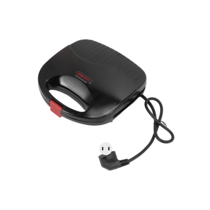 Sandwich maker electric compact, non-stick, pentru mic dejun