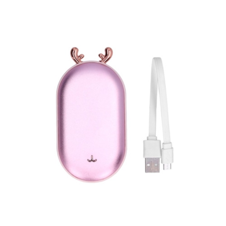 Нагревател за ръце 2-в-1 USB зарядно устройство