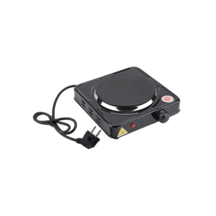 Електрически котлон 1000W 220V 240V, черен, с EU щепсел, енергийно ефективен