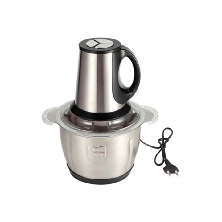 Електрическа месомелачка, кухненски робот, 3 скорости, 3L, 400W, EU щепсел 220V