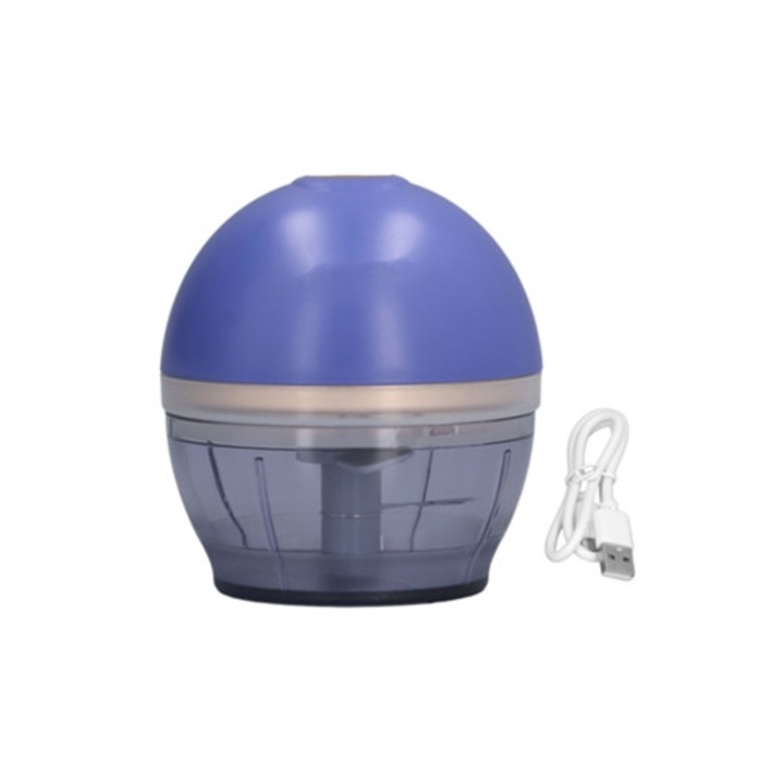 Blender electric portabil mic, 150ml, buton impermeabil, incarcare USB