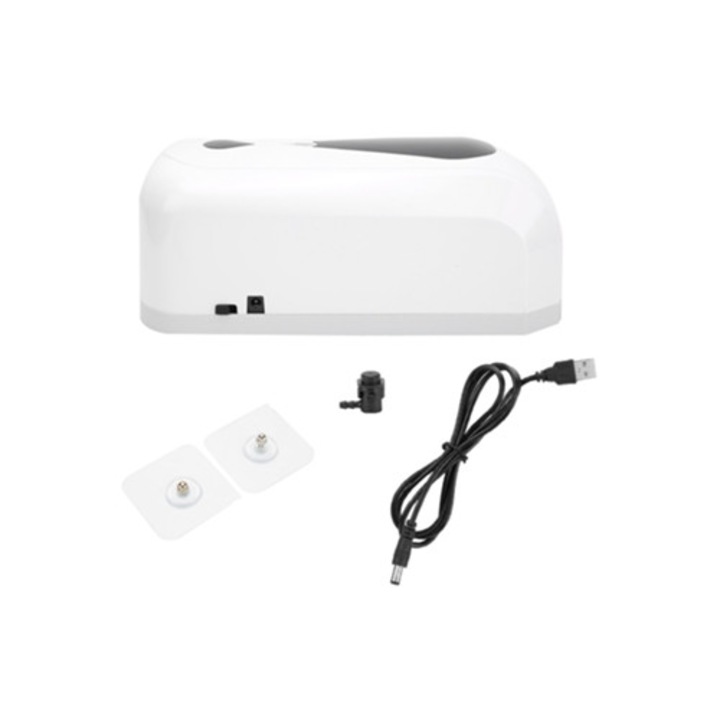 Automata szenzoros szappanadagoló, 1200ml, falra szerelhető, USB töltés, készlet otthonra, szállodába, irodába