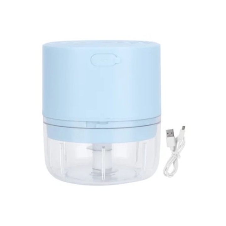 Tocator electric mini fara fir, procesor de alimente, incarcare USB, 20x10x10cm