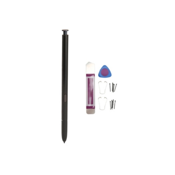 Csere stylus Galaxy Note 20 Ultra készülékhez, 10 hegy, precíz vezérlés, fekete