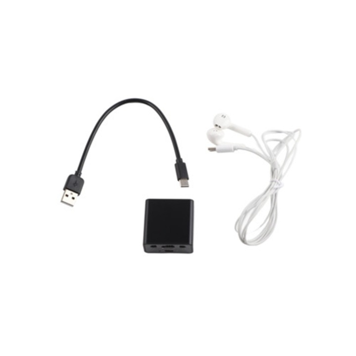 Mini digitális diktafon 16GB, hangvezérléssel, hosszú készenléti idővel