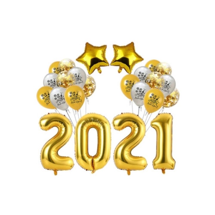 Комплект балони за Нова година 2021