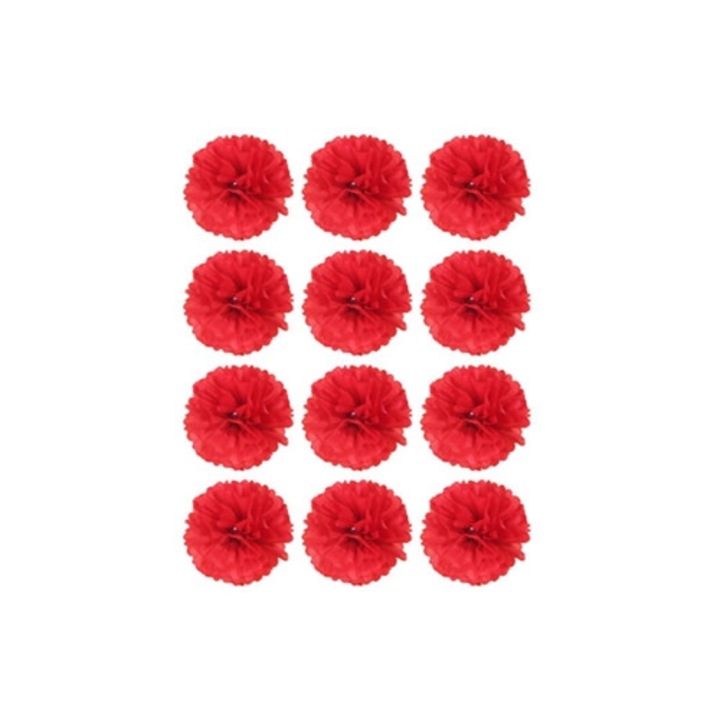 Set 12 Bile Florale pentru Masina de Nunta, Artificii si Confeti