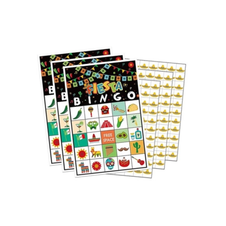 Bingo játékkártya készlet (1 db)