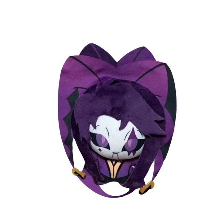 Jucarie de plus Freak Show Pierrot, 10cm, design inspirat de personaje de jocuri video, multicolor, set.