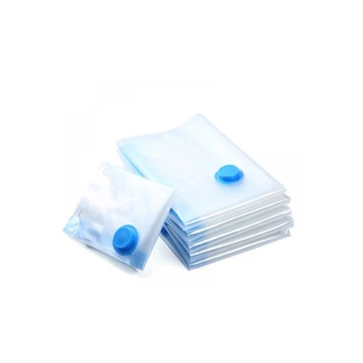 Vákuumos tárolózsákok ruhákhoz és ágyneműhöz, újrafelhasználható készlet, légmentes védelem, helytakarékos