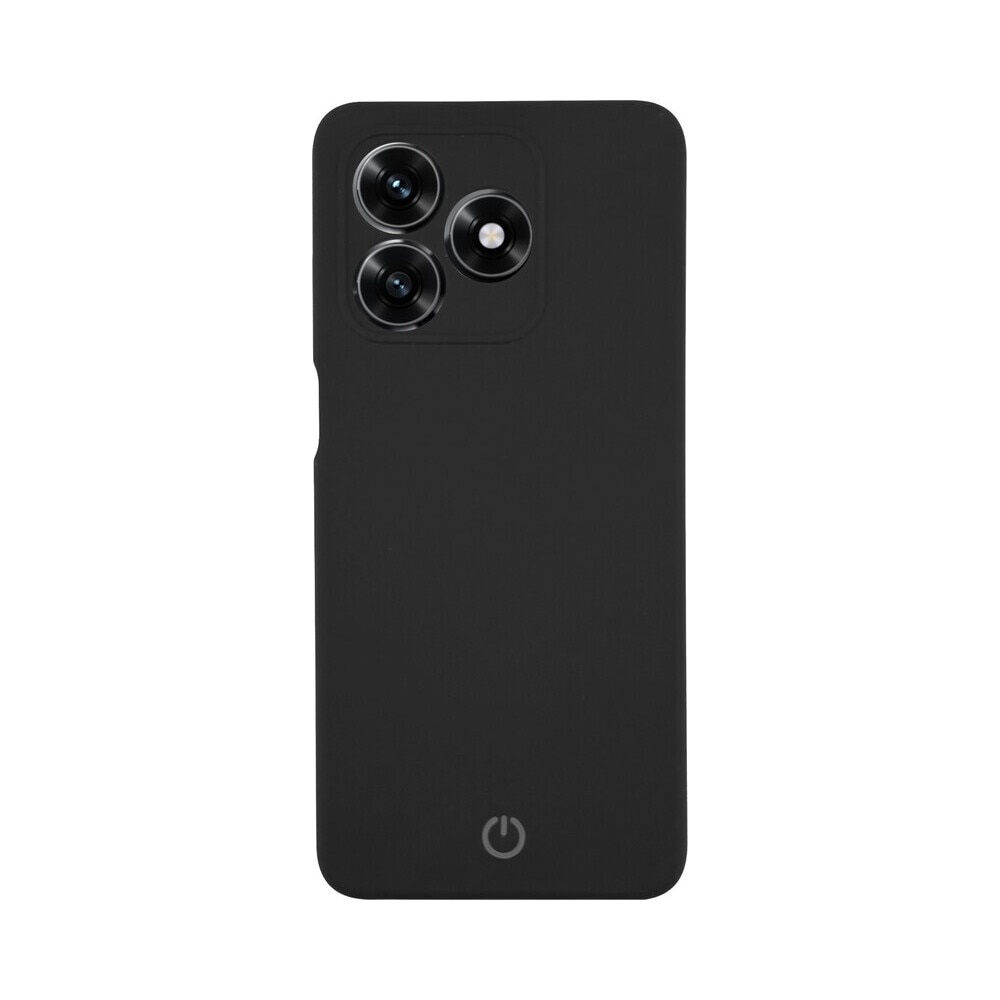 Husa de protectie CENTO Rio compatibila cu Honor X5c/X5c Plus, Negru, Silicon Premium Mat, Slim, Anti zgarieturi, Anti soc, cu margini ridicate pentru protectia ecranului si a camerei