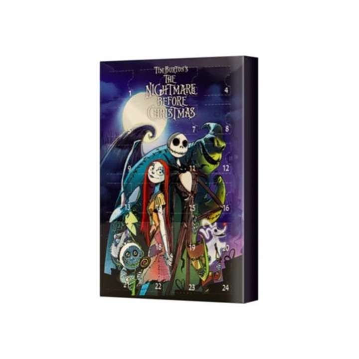 Calendar de Advent 2025, Festivalul Fantomelor, cutie surpriza, Halloween, multicolor