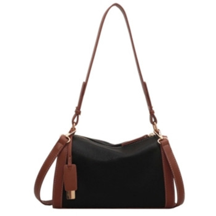 Fehér crossbody táska színes párnákkal, válltáska különleges alkalmakra