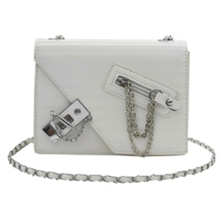 Női PU crossbody táska, ideális mindennapi használatra, fekete színben.