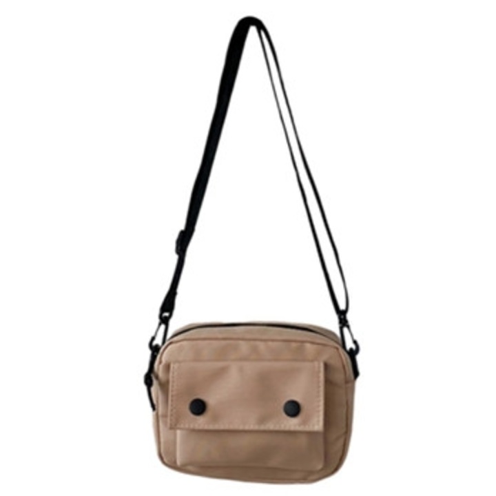 Geanta umar unisex, alba, cu curea ajustabila