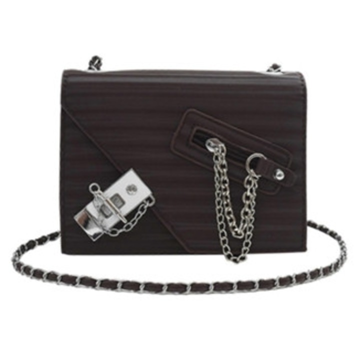 Fehér PU crossbody táska nőknek, ideális mindennapi kirándulásokhoz.