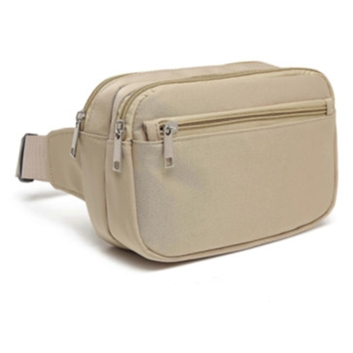 Modern crossbody táska, több rekesszel, ideális vásárláshoz és sétákhoz.