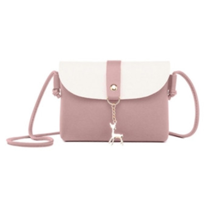 Kisméretű PU crossbody táska lányoknak, többszínű, ideális utazáshoz