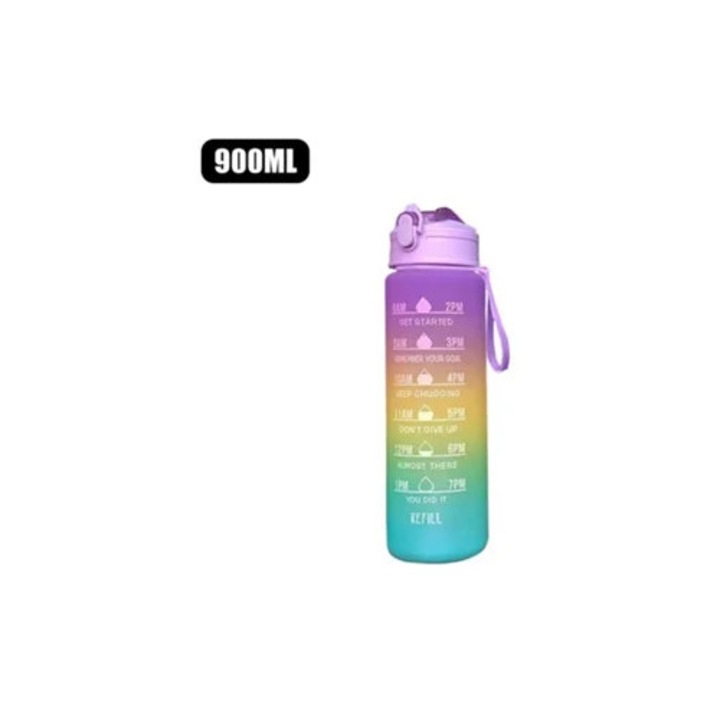 Motivációs sportkulacs, 900 ml
