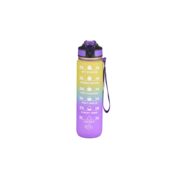 Motivációs sportkulacs, 900 ml