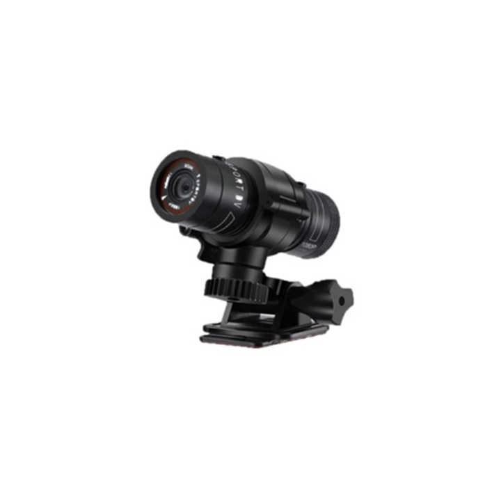 Спортна видеокамера GRPT Action Cam F9 HD, с фенерче, модел UFO Z10