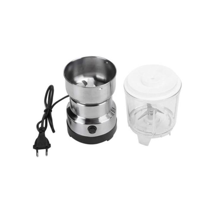 Електрическа мелничка за подправки, инокс, 220V, комплект