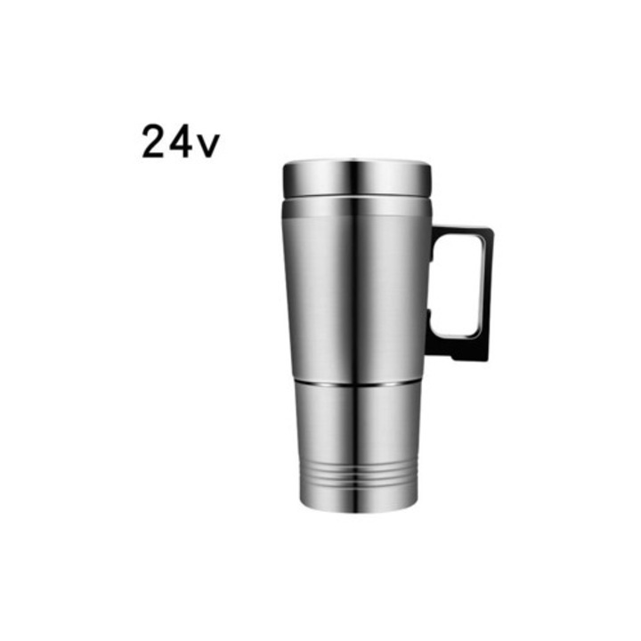 Elektromos vízforraló, 300ml, rozsdamentes acél, 24V