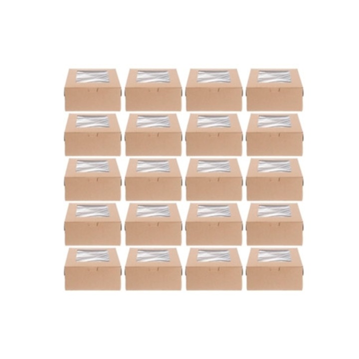 Set 25 cutii pentru cupcake