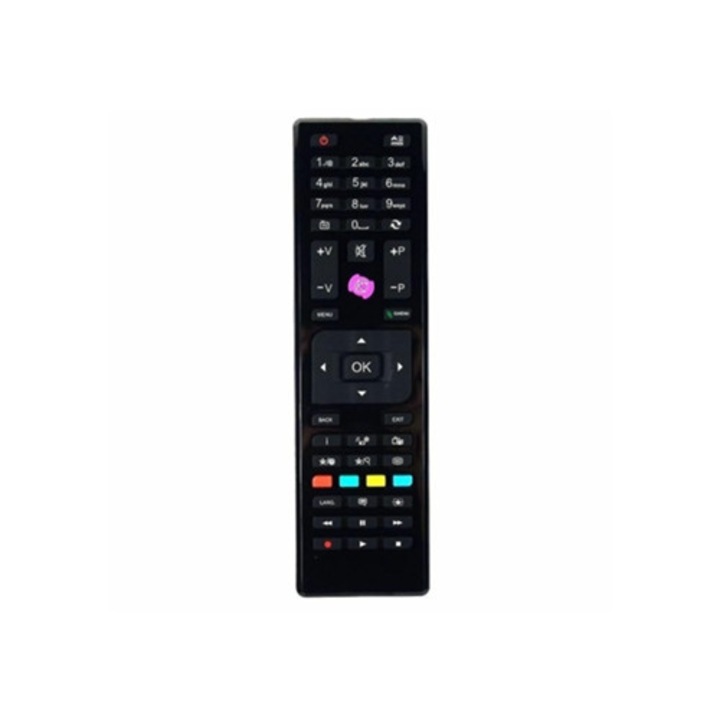 Дистанционно управление rc-4875 за телевизор, съвместимо с Techwood, Telefunken, Finlux, Shar, комплект.