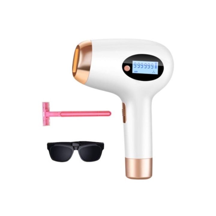 Epilator laser, alb