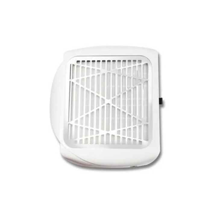 Прахоуловител за нокти, 60W, с филтър за многократна употреба, безшумен