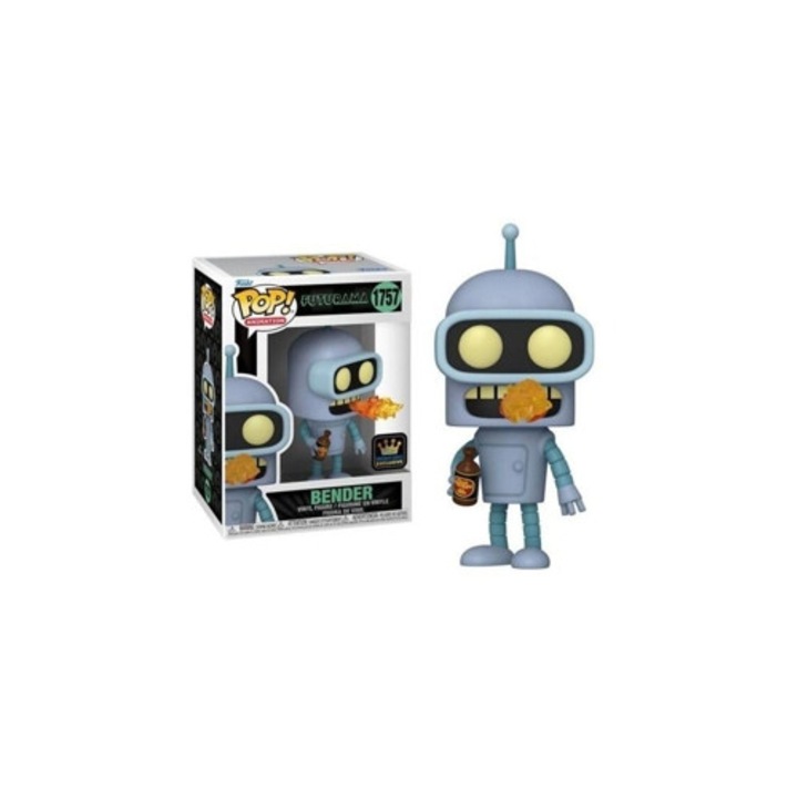 Винилова фигурка Bender 3.5" от Futurama, за всички възрасти
