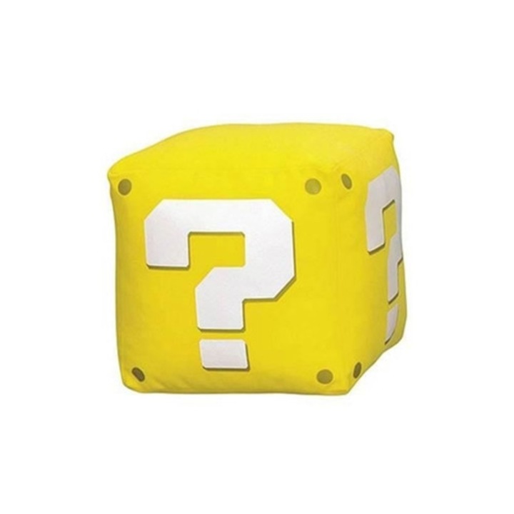 Jucarie de plus Mario, 11 cm, set de 12 bucati, negru