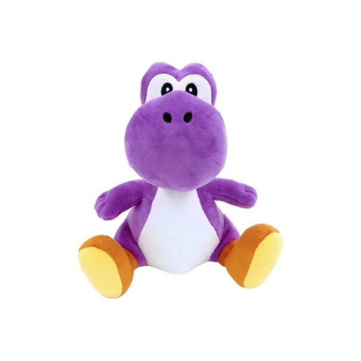 Jucarie de plus Yoshi 20cm, Violet, din Yoshi's Island si Mario Kart