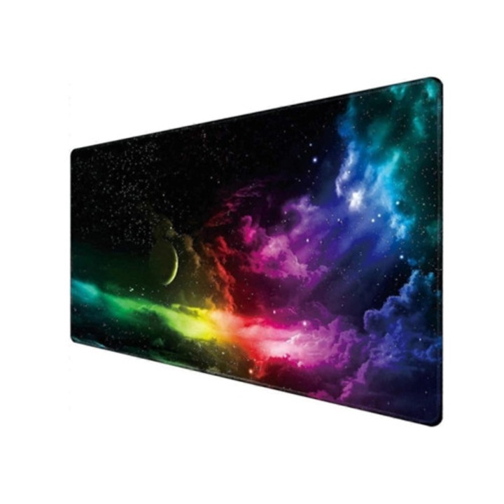 Mouse pad gaming XXL, 900x400mm, cu husa pentru computer, cauciuc anti-alunecare