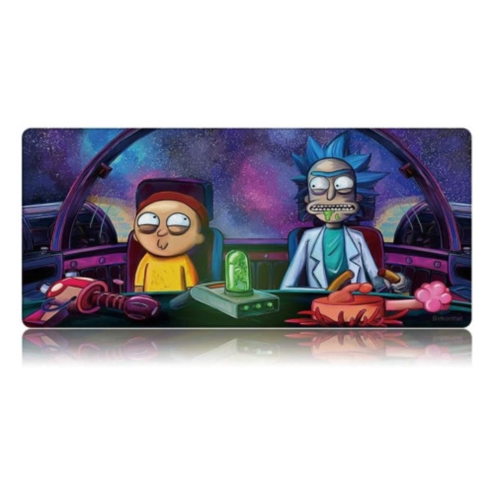 Mousepad Extra Mare XXL, 900x400x3mm, Baza din Cauciuc Antiderapant, Rezistent la Apa