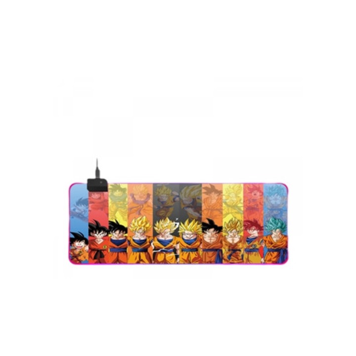 Mousepad LED Dragon Ball Saiyan 90x30cm