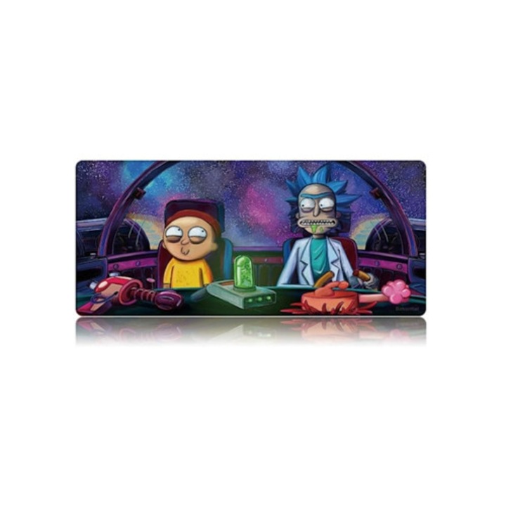 Mousepad Extra Mare XXL, 900x400x3mm, Baza din Cauciuc Antiderapant, Rezistent la Apa