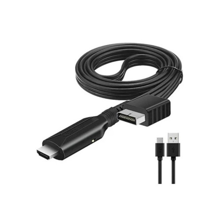 HDMI адаптерен кабел за Playstation 2, аксесоари за гейминг конзоли, 1м