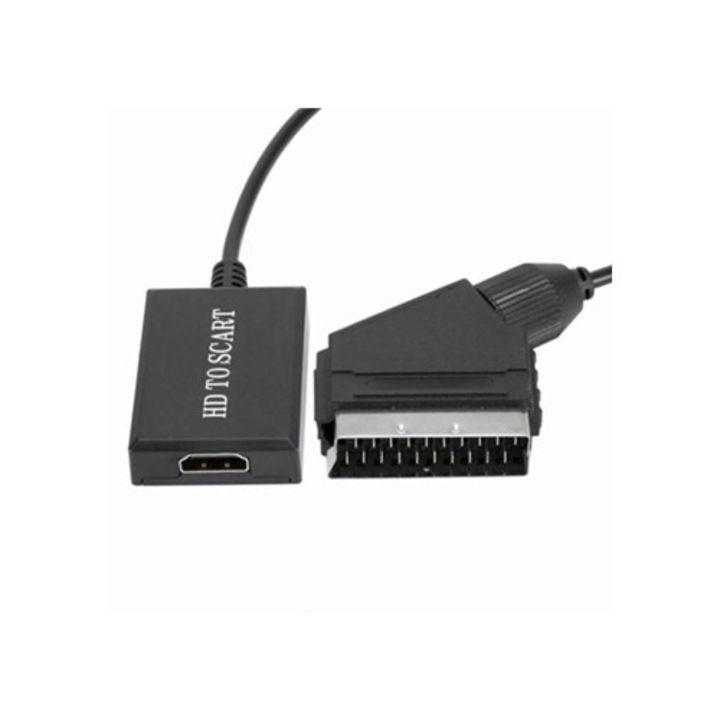 HDMI-Scart kábel, HDMI-Scart adapter, HDMI-Scart konverter, videokábel
