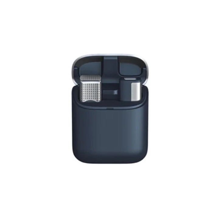 Microfon lavalier wireless 2.4G, portabil, pentru inregistrare audio si video, streaming live, tip C