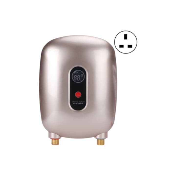 Tartály nélküli elektromos átfolyós vízmelegítő hőmérséklet-szabályozással