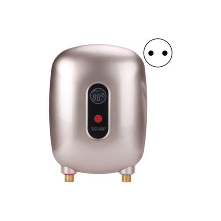 Tartály nélküli elektromos átfolyós vízmelegítő hőmérséklet-szabályozással