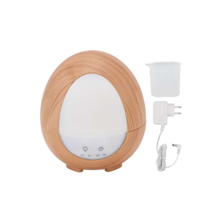 Umidificator inteligent cu senzor LED automat, temporizator, lumina de noapte