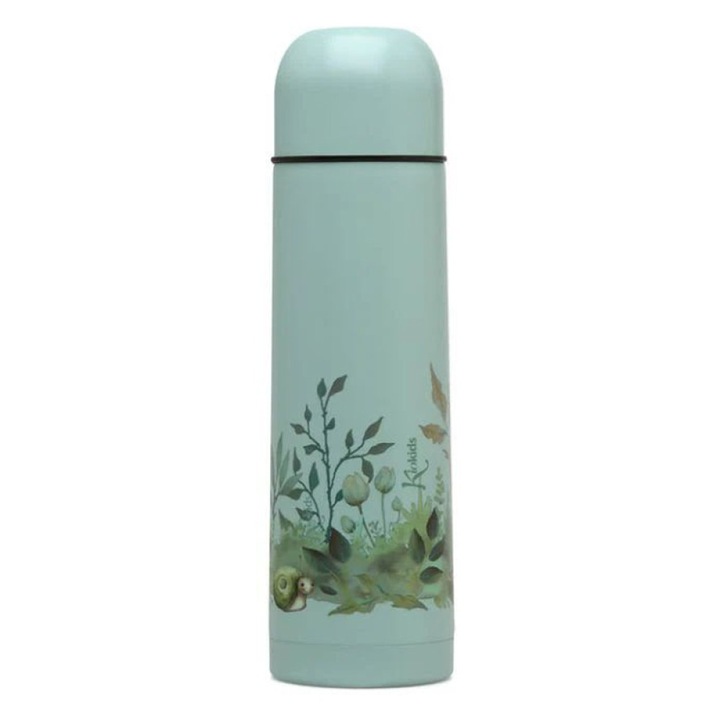Termos Kiokids 500ml, inox, menta, mentine temperatura 2-4 ore