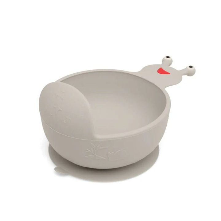 Bol Kiokids din silicon, 9x17cm, pentru copii, potrivit pentru +6 luni