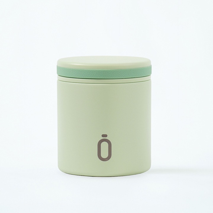 Termos Runbott 400ml, design compact, capacitate 400ml, inox, verde