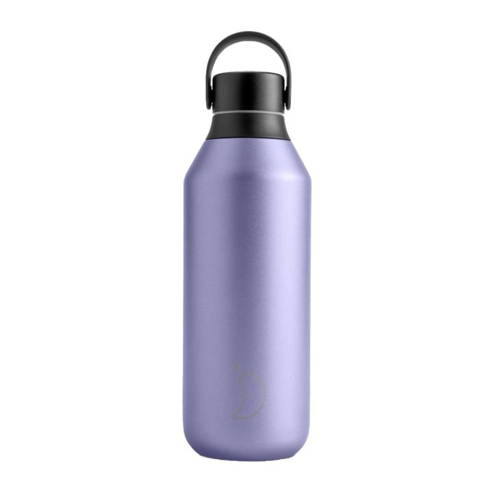 Termosuri Chilly's Series 2 500ml Lavender, 24 ore rece, 12 ore cald, inox